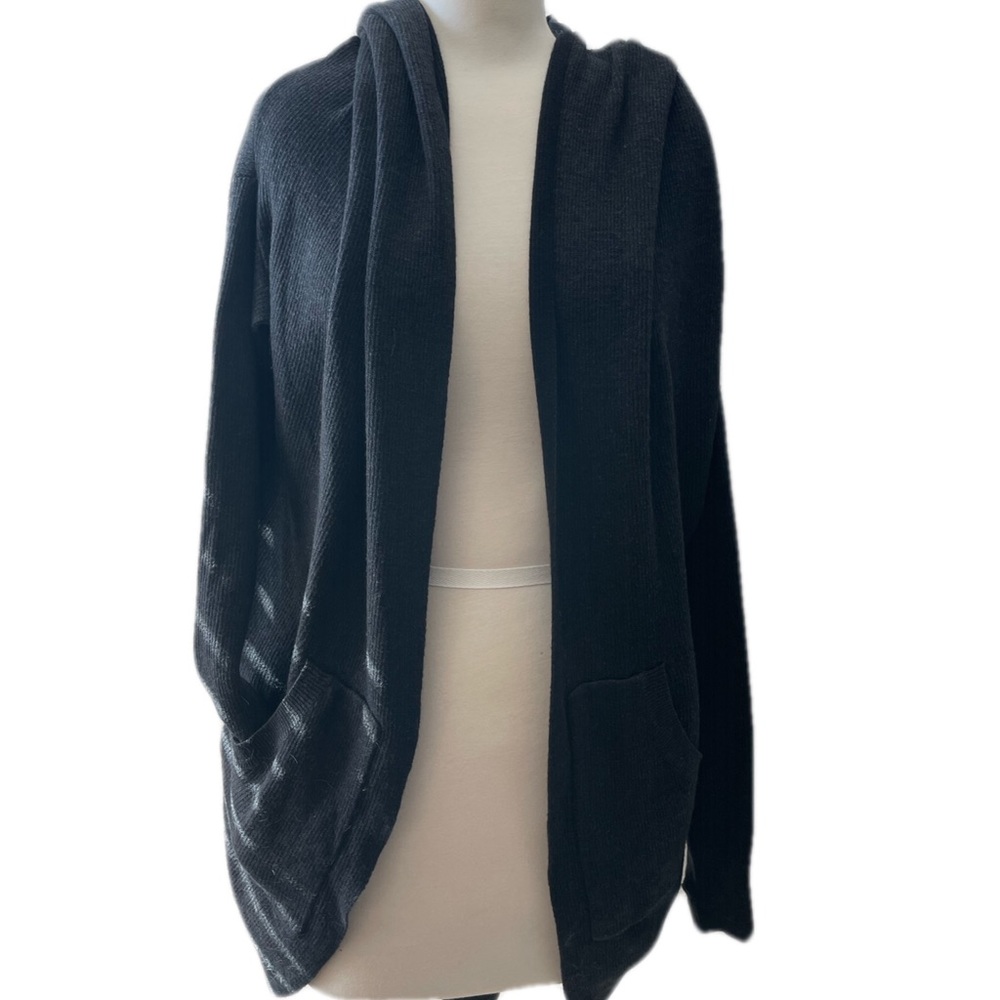 Lululemon Cabin Yogi Wrap Sweater Black size 6